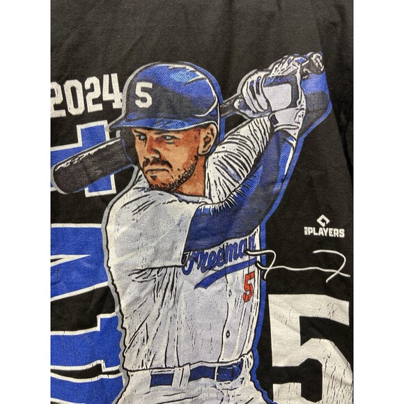 Freddie Freeman 2024 MVP  Los Angeles Dodgers No 5 Rare Fan T Shirt xl - Picture 4 of 6